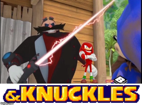 Star Wars Episode 4: A New Hope & Knuckles 1979 | image tagged in knuckles,sonic boom,star wars,darth vader,eggman,sonic | made w/ Imgflip meme maker