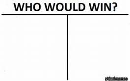 Who Would Win Blank Meme Template