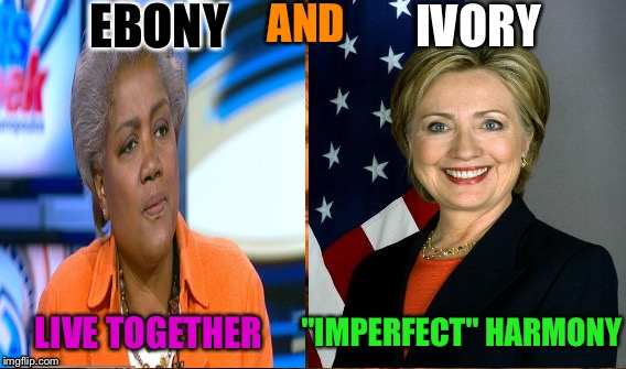 Duets that will never happen | EBONY; AND; IVORY; "IMPERFECT" HARMONY; LIVE TOGETHER | image tagged in memes | made w/ Imgflip meme maker