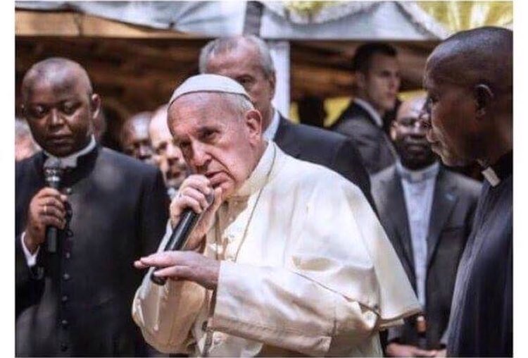 High Quality pope doing 8 mile w/peeps Blank Meme Template