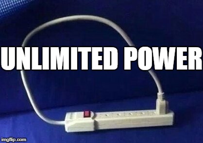 UNLIMITED POWER | made w/ Imgflip meme maker