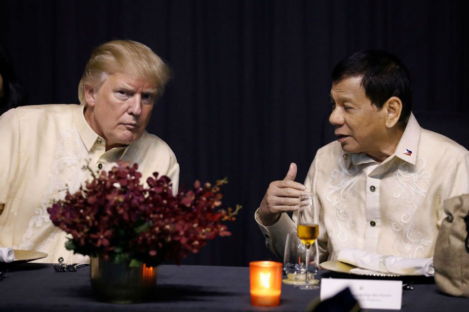 Trump Duterte Blank Meme Template