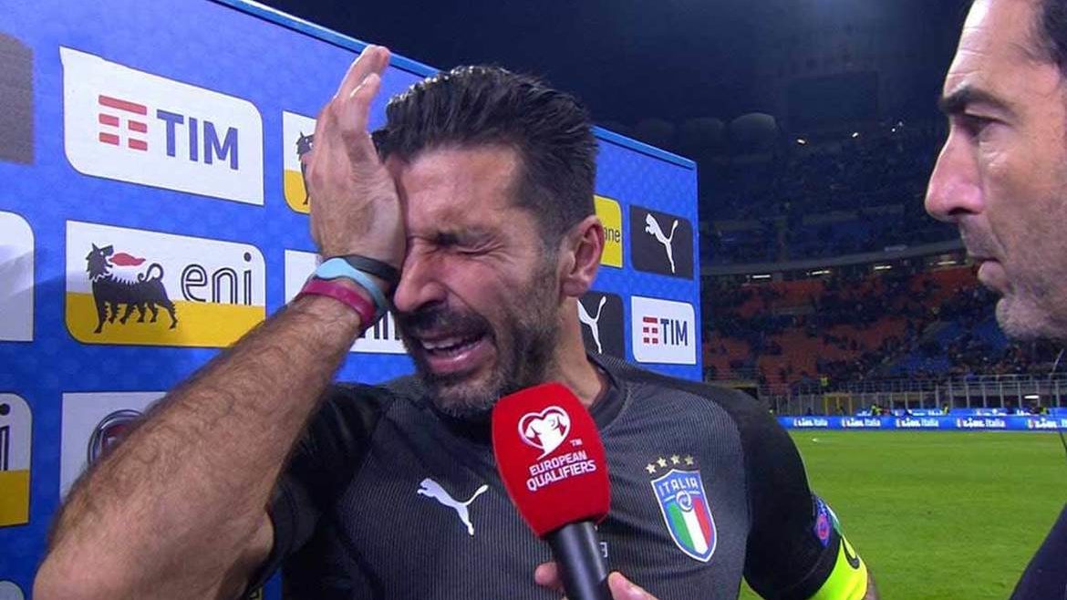 Buffon crying Blank Meme Template