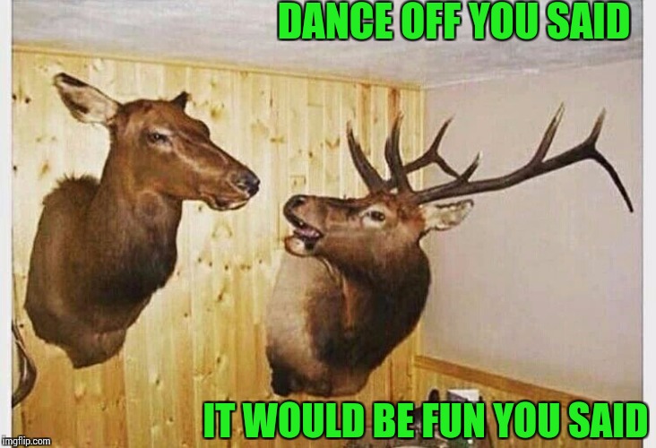 DANCE OFF YOU SAID IT WOULD BE FUN YOU SAID | made w/ Imgflip meme maker