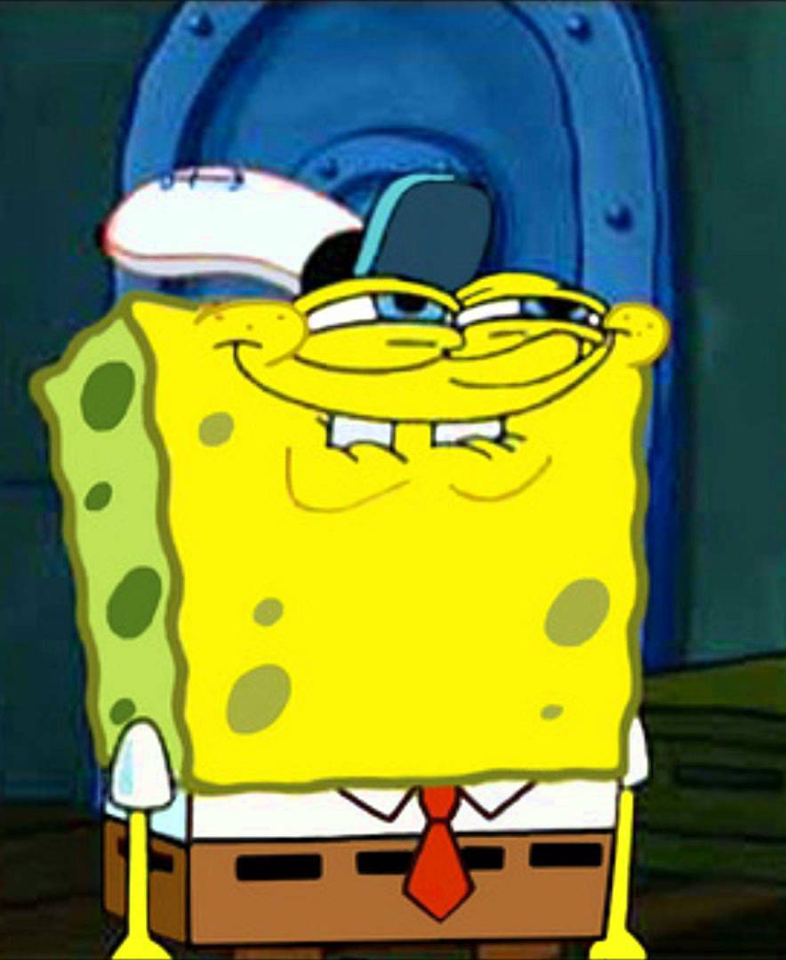 SpongeBob smile Meme Generator. 