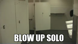 Blowing up | BLOW UP SOLO | image tagged in gifs | made w/ Imgflip video-to-gif maker