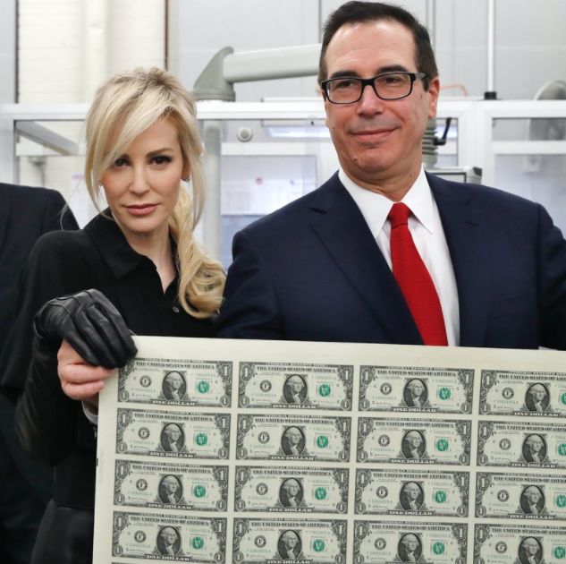 Mnuchin Minted Blank Meme Template