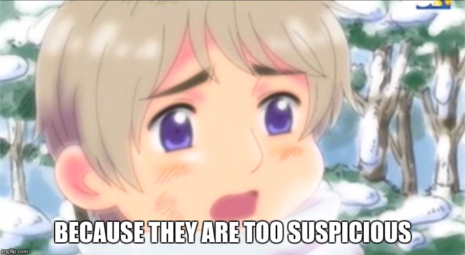 What is this? | BECAUSE THEY ARE TOO SUSPICIOUS | image tagged in what is this | made w/ Imgflip meme maker