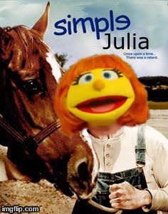 Simple Julia | image tagged in funny,horrible,full retard,never go full retard,simple jack,tropic thunder | made w/ Imgflip meme maker