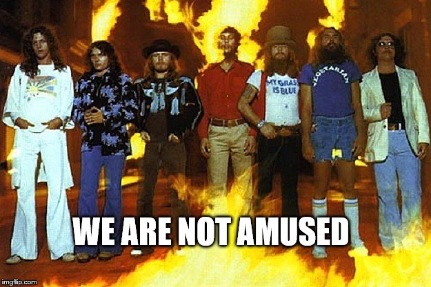 WE ARE NOT AMUSED | made w/ Imgflip meme maker