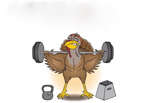 High Quality Thanksgiving CrossFit Blank Meme Template