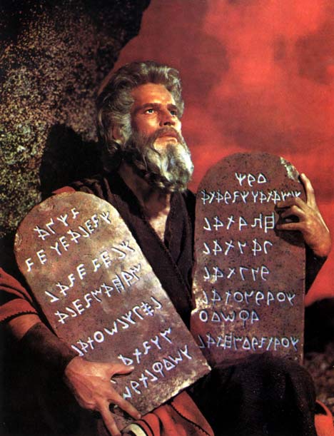 10 Commandments Blank Meme Template