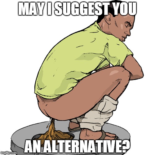 MAY I SUGGEST YOU AN ALTERNATIVE? | made w/ Imgflip meme maker