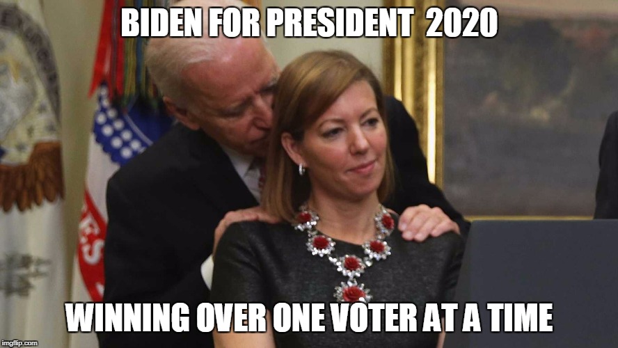 Biden For President | BIDEN FOR PRESIDENT  2020; WINNING OVER ONE VOTER AT A TIME | image tagged in biden,joe biden,funny,news | made w/ Imgflip meme maker
