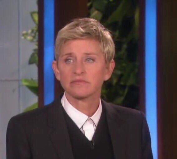 Disappointed Ellen Blank Meme Template