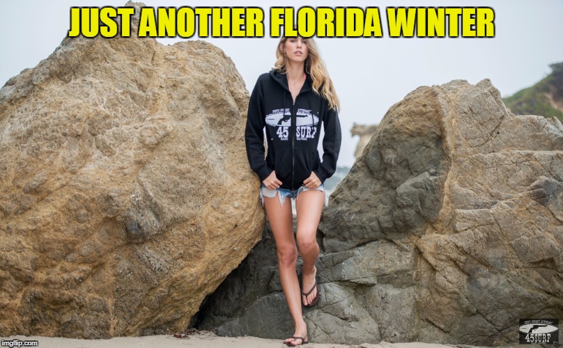 JUST ANOTHER FLORIDA WINTER | made w/ Imgflip meme maker