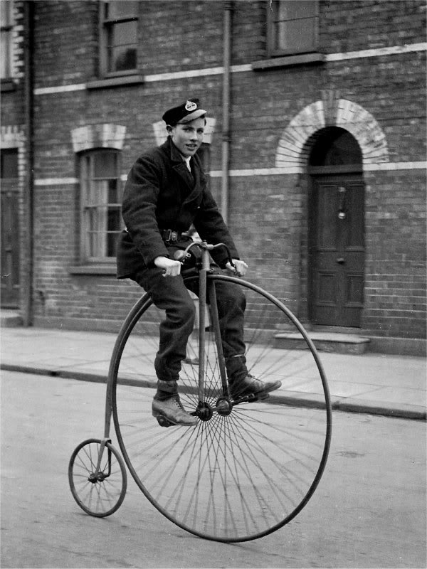 High Quality Penny farthing  Blank Meme Template
