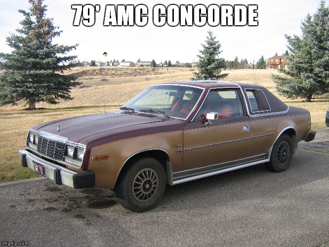 79' AMC CONCORDE | made w/ Imgflip meme maker