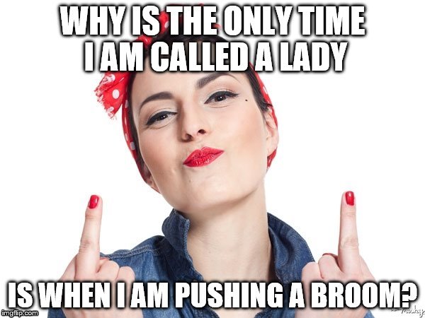 working Lady | image tagged in work | made w/ Imgflip meme maker