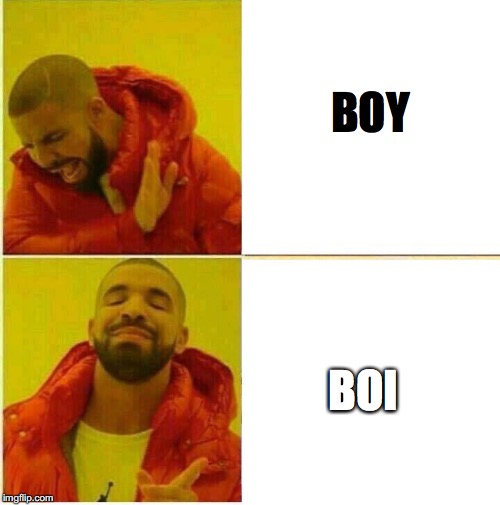 Drake Hotline approves | BOY; BOI | image tagged in drake hotline approves | made w/ Imgflip meme maker