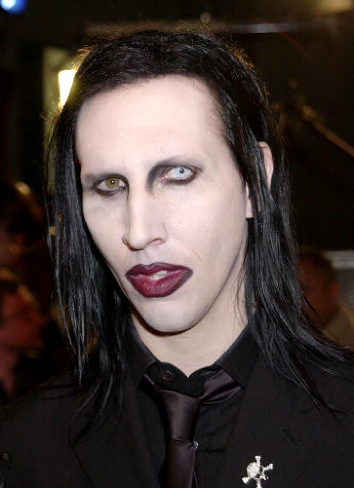 Marilyn Manson Blank Meme Template