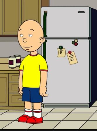 UNGROUND CAILLOU Blank Meme Template