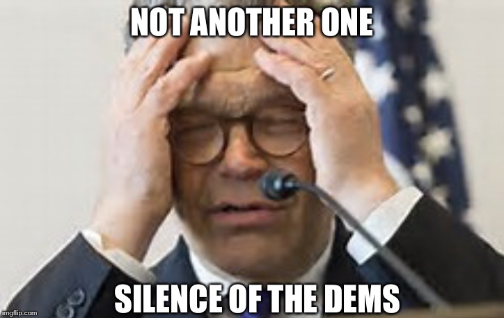 NOT ANOTHER ONE; SILENCE OF THE DEMS | image tagged in shallow al | made w/ Imgflip meme maker