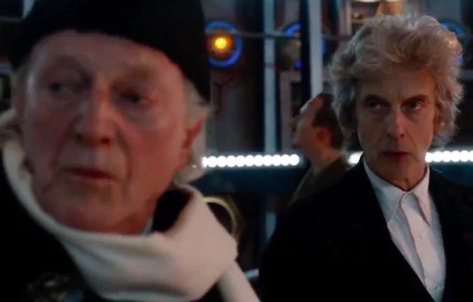 High Quality Doctor Who 12 and 1 Blank Meme Template