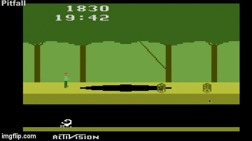 pitfall | image tagged in gifs,video games | made w/ Imgflip video-to-gif maker