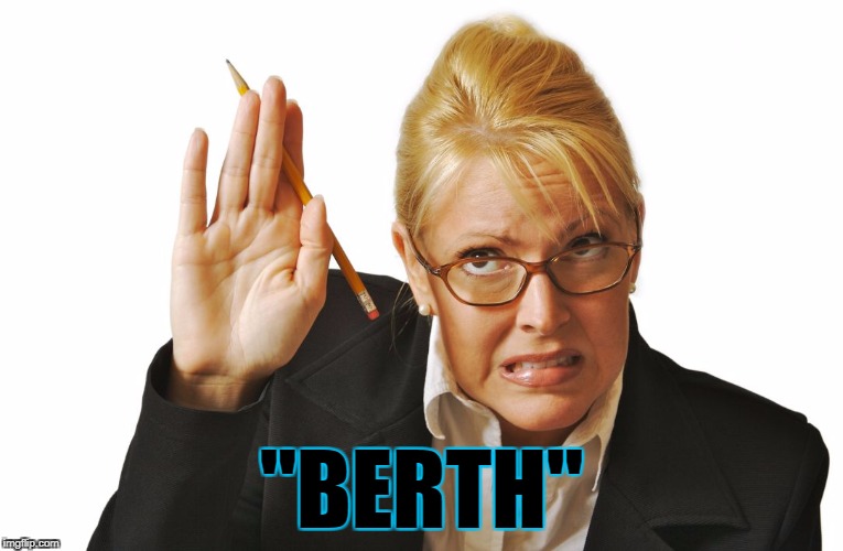 "BERTH" | made w/ Imgflip meme maker