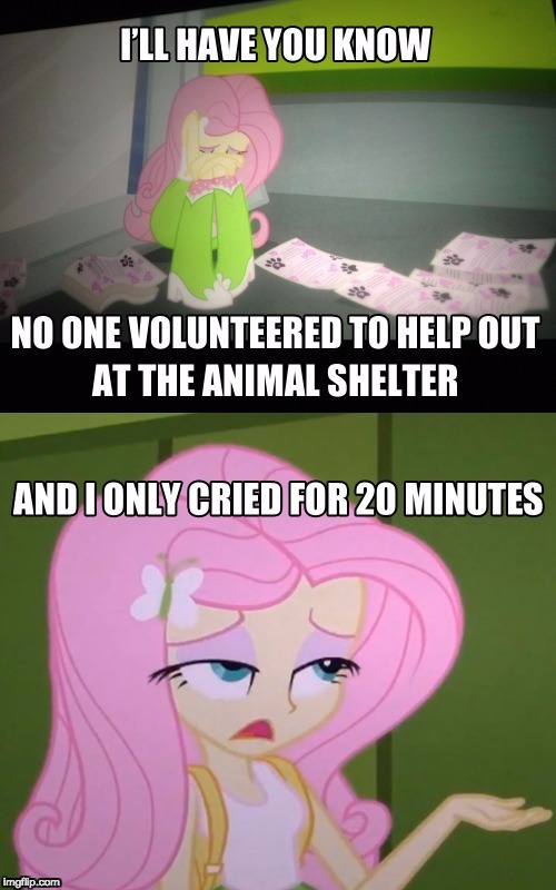 Anypony want to help? | image tagged in memes,i'll have you know,fluttershy | made w/ Imgflip meme maker