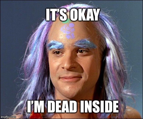 It’s Okay | IT’S OKAY; I’M DEAD INSIDE | image tagged in star trek | made w/ Imgflip meme maker