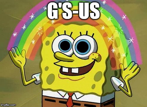 Imagination Spongebob | G'S-US | image tagged in memes,imagination spongebob,spongebob imagination,jesus,jesusfacepalm,jesus facepalm | made w/ Imgflip meme maker
