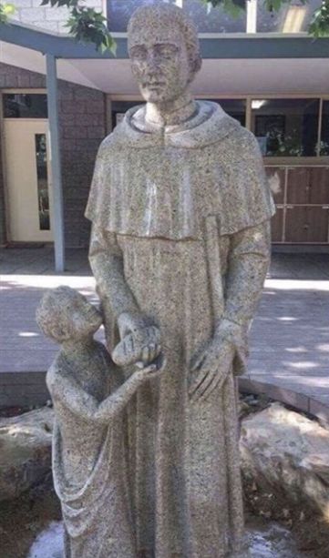 Priest Statue Blank Meme Template