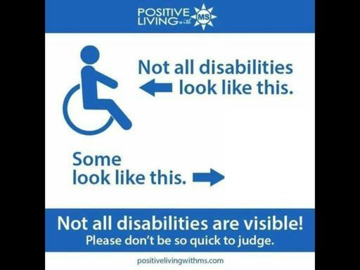 not aLL disabLities Look Like this Blank Meme Template