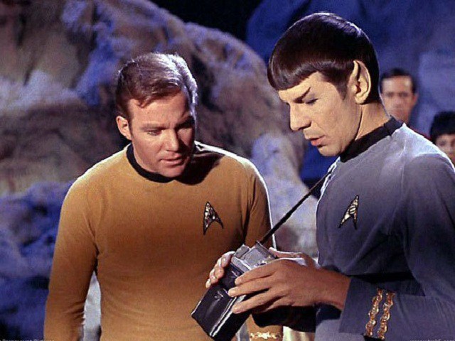 Kirk spock scanerch Blank Meme Template