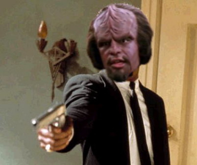 Say That In Klingon I Dare You Blank Meme Template
