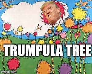 TRUMPULA TREE | image tagged in donald trump | made w/ Imgflip meme maker