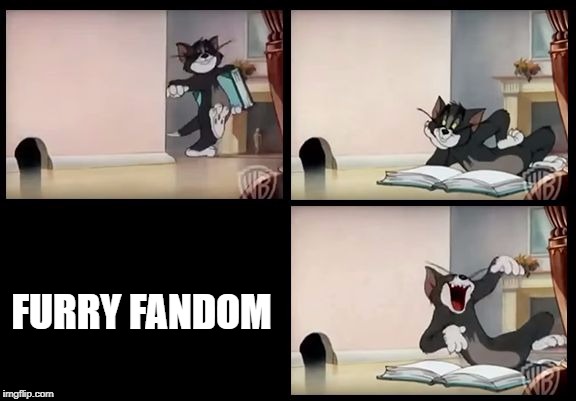 tom and jerry book | FURRY FANDOM | image tagged in tom and jerry book | made w/ Imgflip meme maker