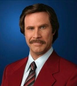 High Quality Ron Burgundy Anchorman Blank Meme Template