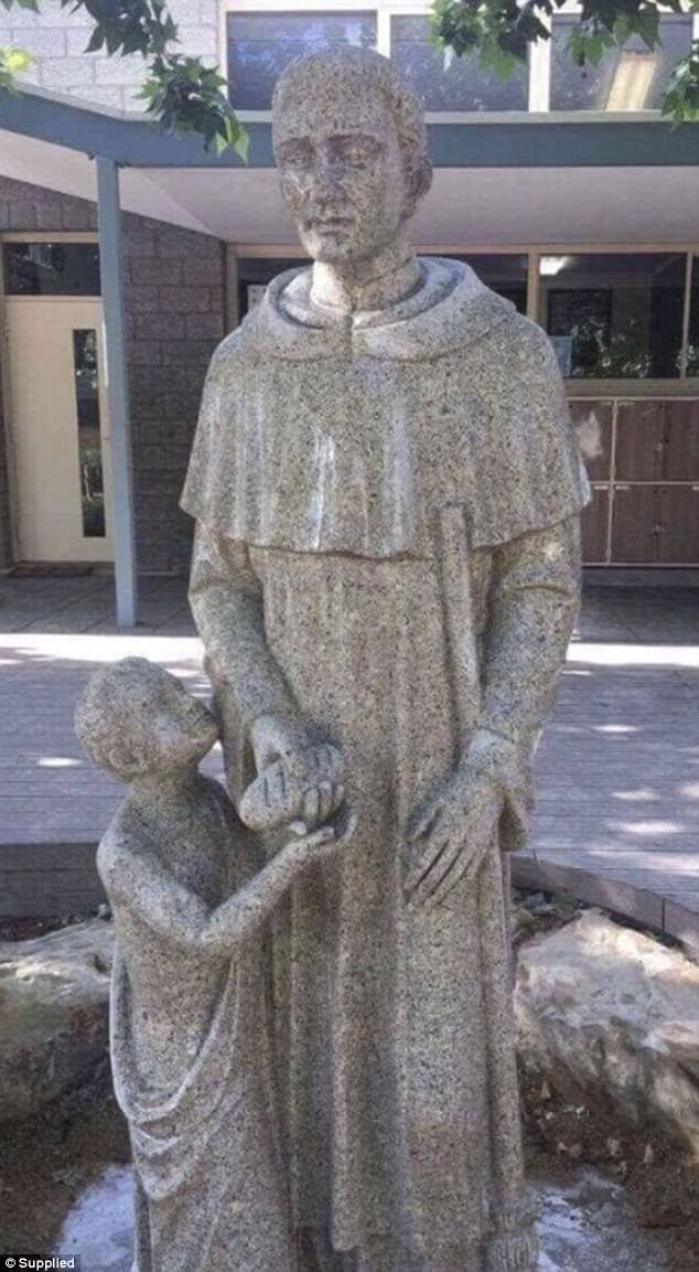 High Quality Catholic priest and child  Blank Meme Template