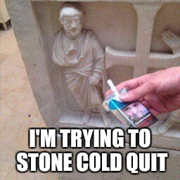 I'M TRYING TO STONE COLD QUIT | made w/ Imgflip meme maker