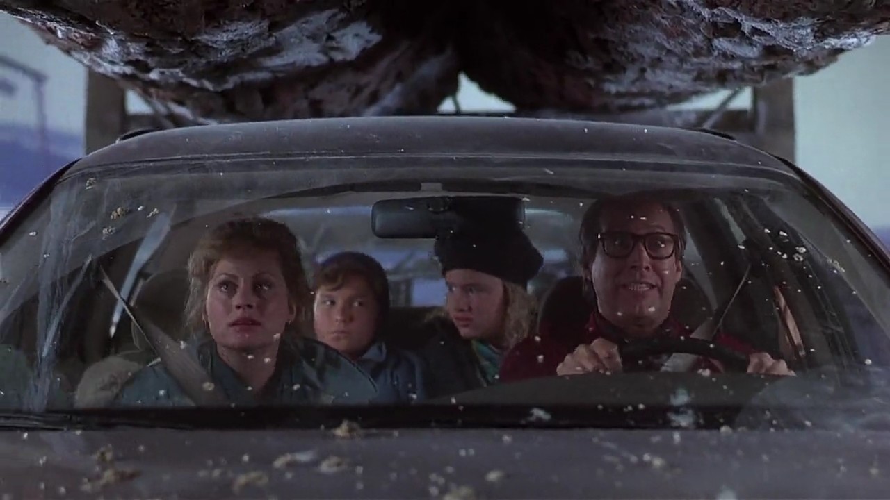Griswold xmas car ride Blank Meme Template