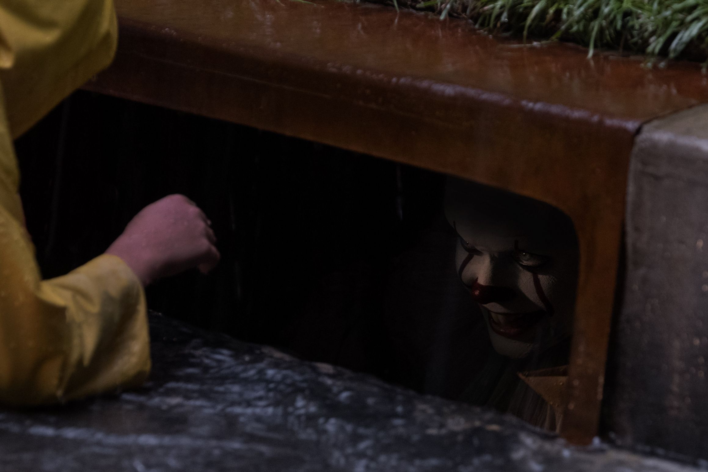 Georgie and Pennywise IT 2017 Blank Meme Template