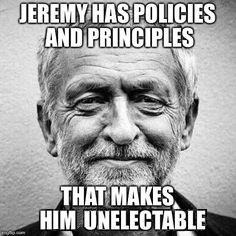 Corbyn unelectable  | image tagged in corbyn unelectable labour policies principles,wearecorbyn,gtto jc4pm,labourisdead,cultofcorbyn,communist socialist | made w/ Imgflip meme maker