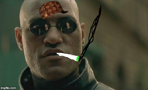 image tagged in memes,matrix morpheus,scumbag | made w/ Imgflip meme maker