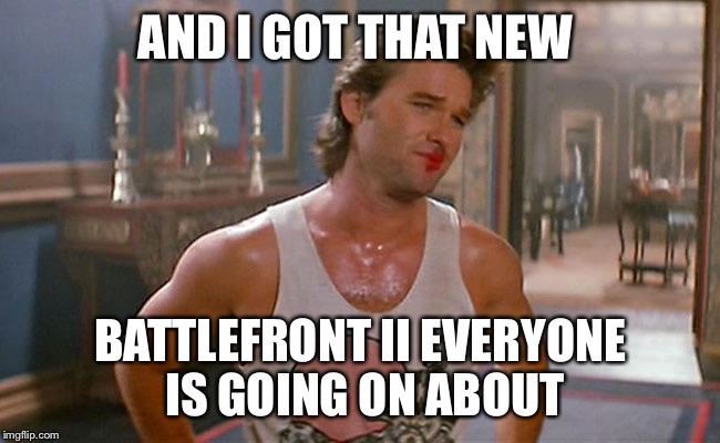 Saved $3.00 on black friday | AND I GOT THAT NEW; BATTLEFRONT II EVERYONE IS GOING ON ABOUT | image tagged in lipstick,black friday,black friday at walmart,memes,funny,animals | made w/ Imgflip meme maker