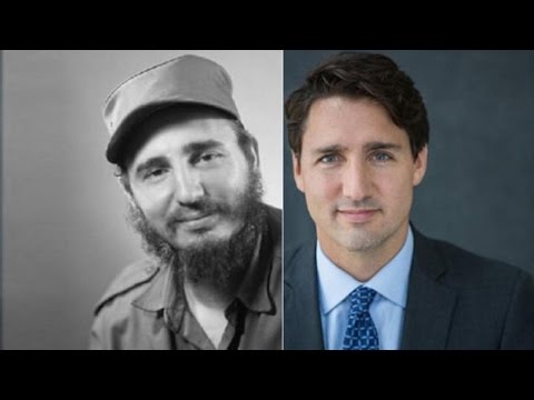 Trudeau/Castro Blank Meme Template