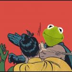 Kermit Slapping Robin