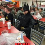 Bat man | BAT MAN NEEDS BACON | image tagged in bat man | made w/ Imgflip meme maker